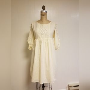 Soft Embroidered cotton dress